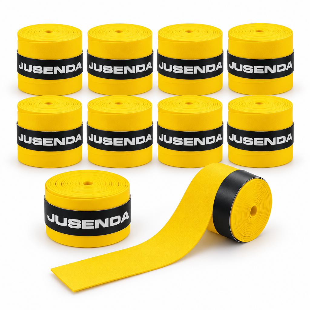 Overgrip de pádel enrollado listo para colocar en la pala